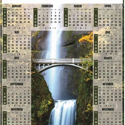 A3 Calendar 2023 Nature