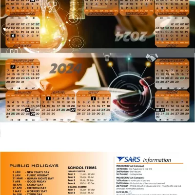 Triangle Calendar 2024 Finance