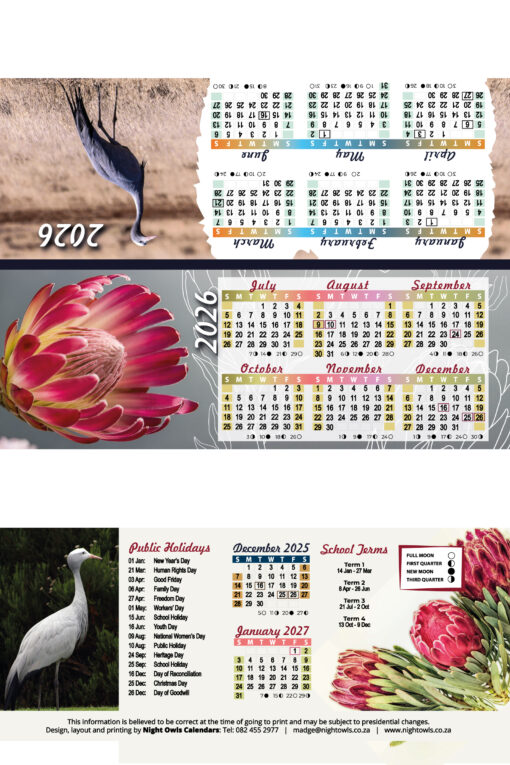 TRIANGLE Blue Crane and Protea